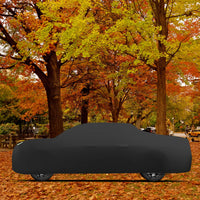 2015-2024 Ford F-150 4door Extended custom-fit car cover - mirror pocket detail